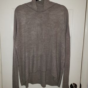 Mock turtle neck sweater